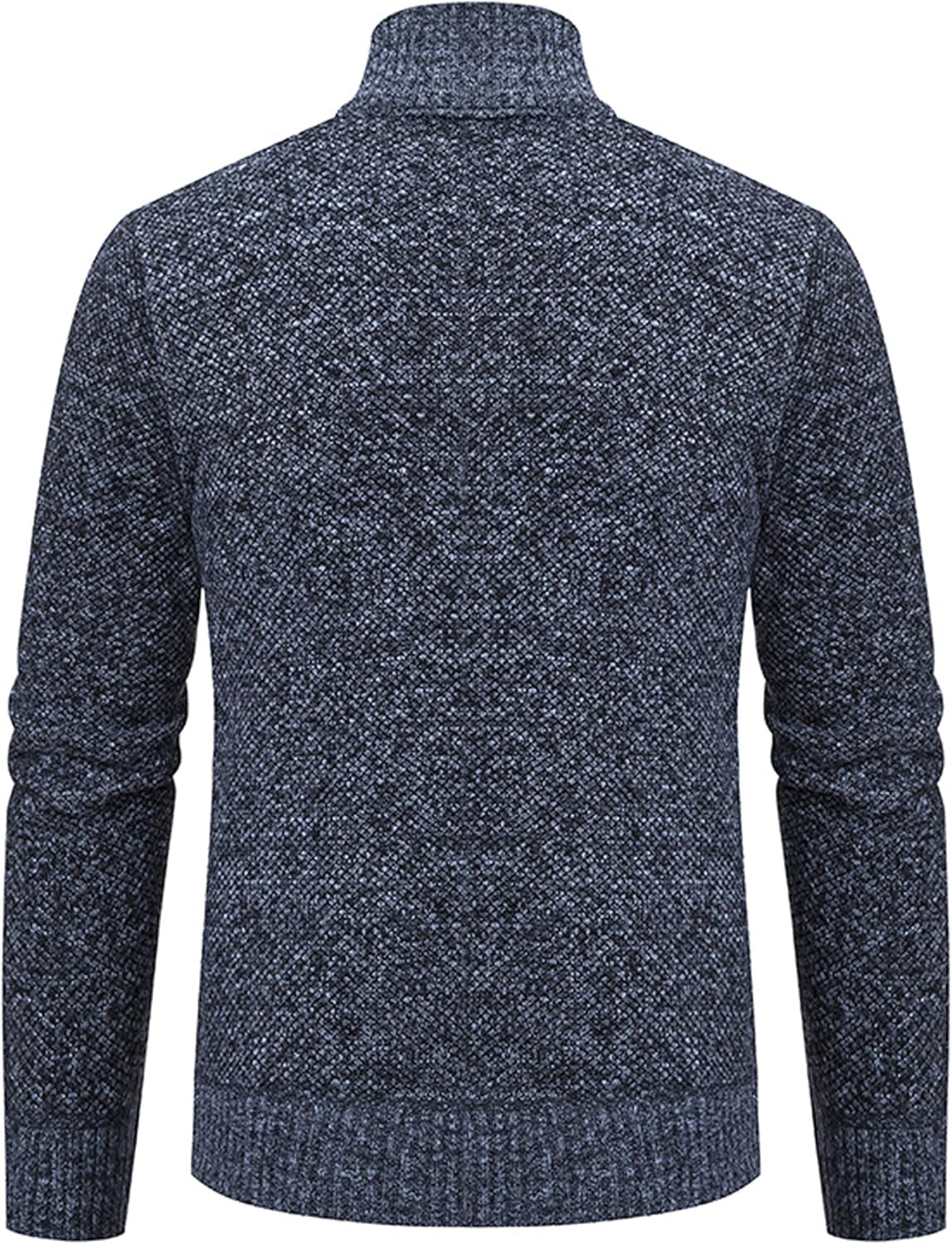 Men'S Full Zip Casual Knitted Cardigan Sweaters with Pockets