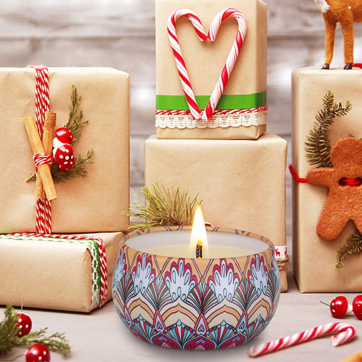 Candles Gifts for Women, 12 Pack Soy Wax Candles for Home Scented, Birthdays Thank You Mothers Day Gifts for Women Mom Who Have Everything